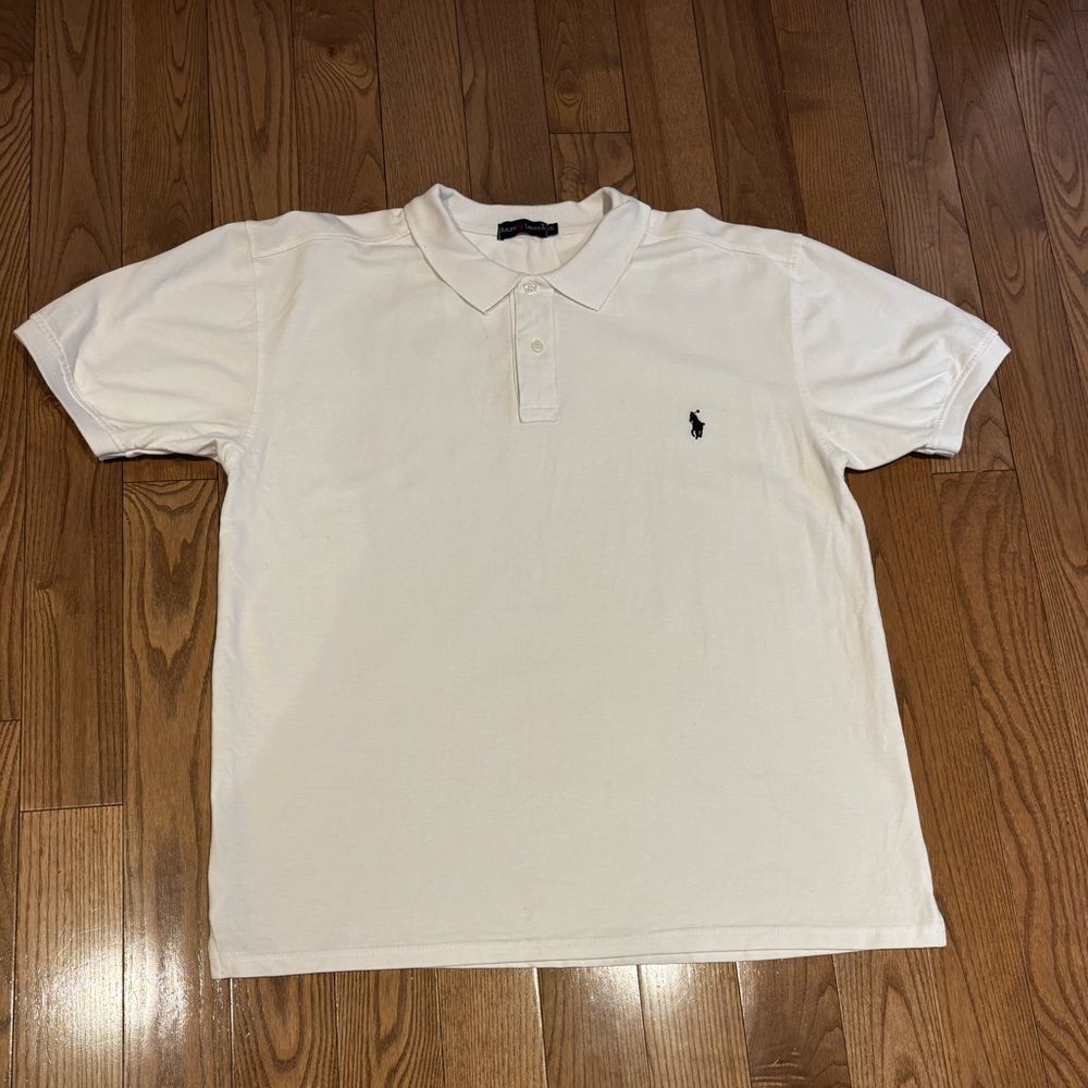 Ralph Lauren Classic White Polo Shirt